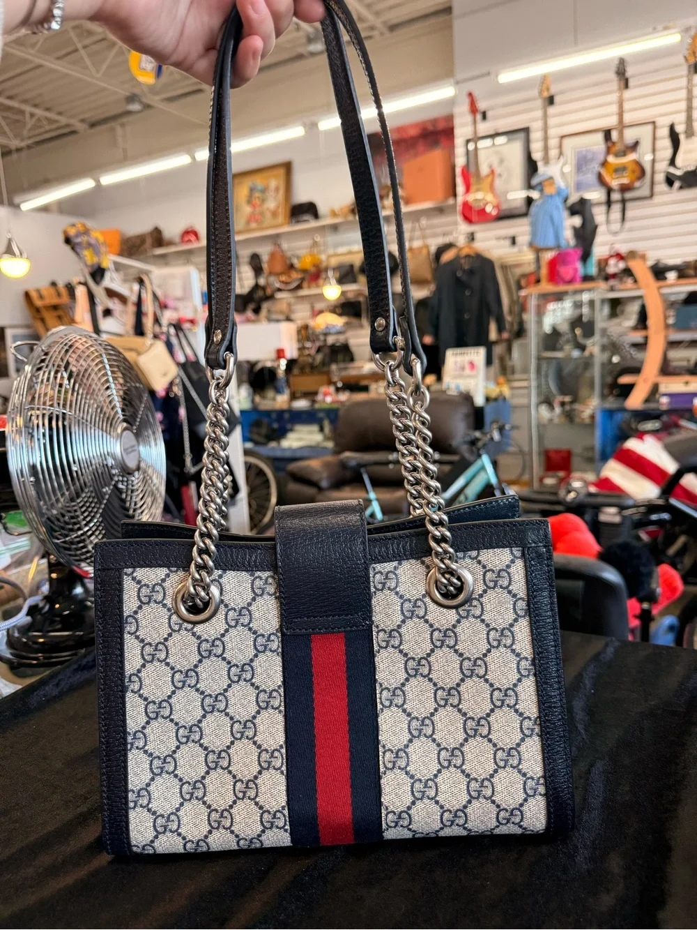 Gucci Padlock GG Supreme Small Tote